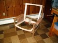 Completed Chair Frame Before Upholstey
